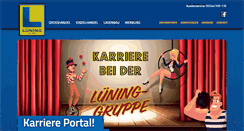 Desktop Screenshot of luening.de
